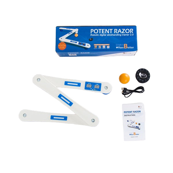 Klubbteknik Digital Potent Razor – Interaktives Training für Reaktion & Puckkontrolle