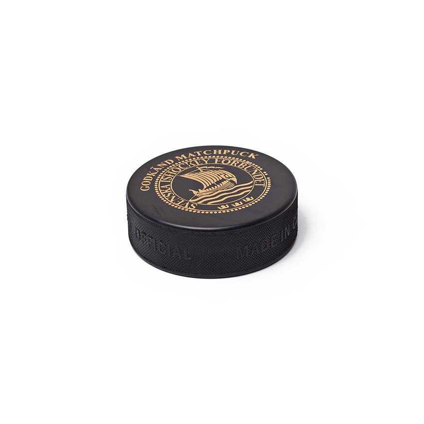 Matchpuck Hockey – Farbfrei mit Aufdruck - 100er-Pack